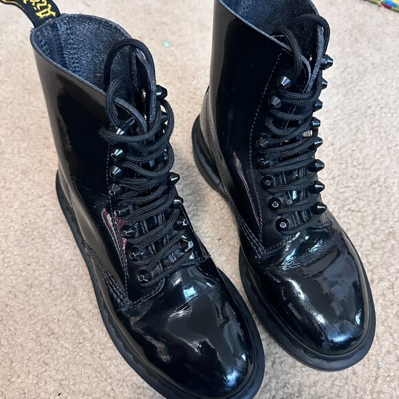Dr. Marten Pascal Stud Boots 7 - Picture 1 of 10
